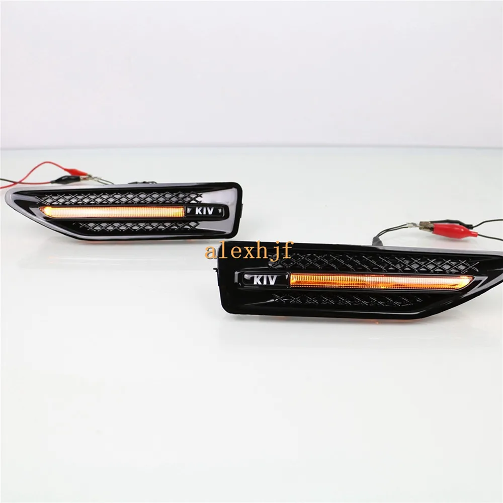 Чехол July King для автомобильных крыльев желтые светодиодный ные боковые огни