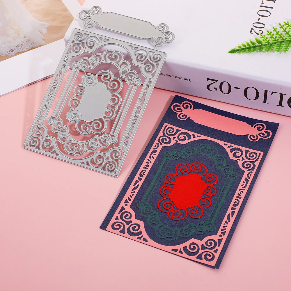 

Frame Metal Cutting Dies Cut Die Molds Steel Template Stencil For Paper Craft Scrapbooking Photo Album Card Decorative Fustelle