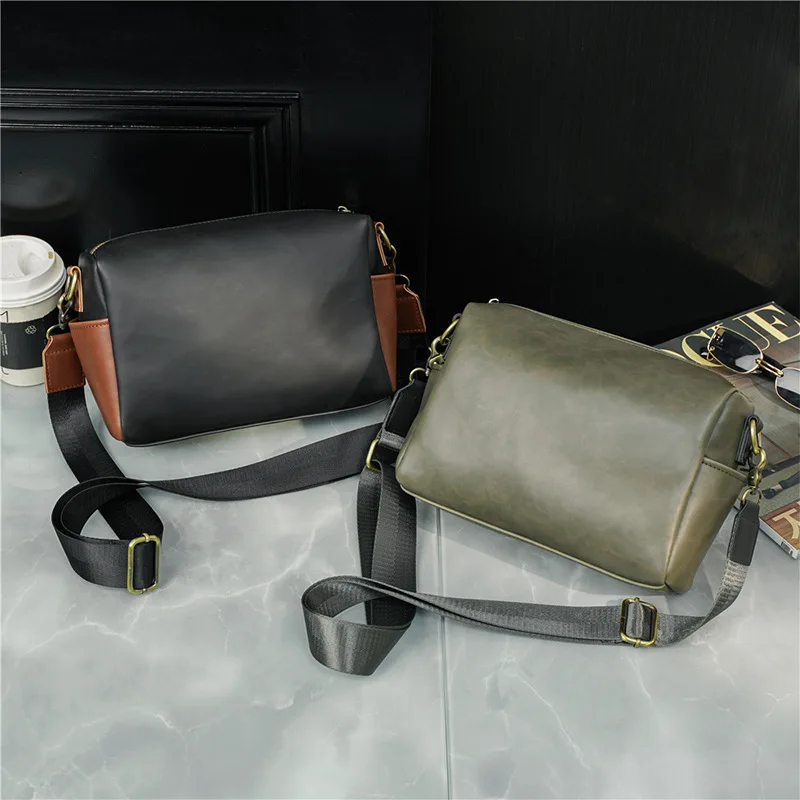 

Сумка на одно плечо han edition, мужские сумки, сумка-мессенджер, квадратная однотонная сумка через плечо восстанавливающая древние путь