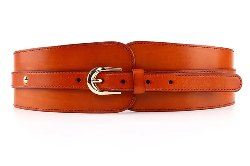 Коровья кожа широкий пояс для женщин высокое качество Ceinture Femme эластичный пояс женский винтажный ремень из натуральной кожи пряжки