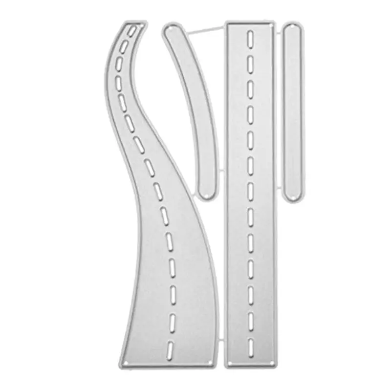

Road Metal Cutting Dies Stencil Scrapbooking DIY Album Stamp Paper Card Emboss 50JD