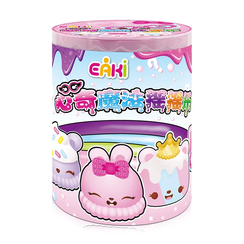 EAKI Poopsie слизь встряхнуть Куклы Игрушки для девочек кристалл цвет глина хобби аксессуары DIY головоломки детские игрушки - Цвет: N-SLA