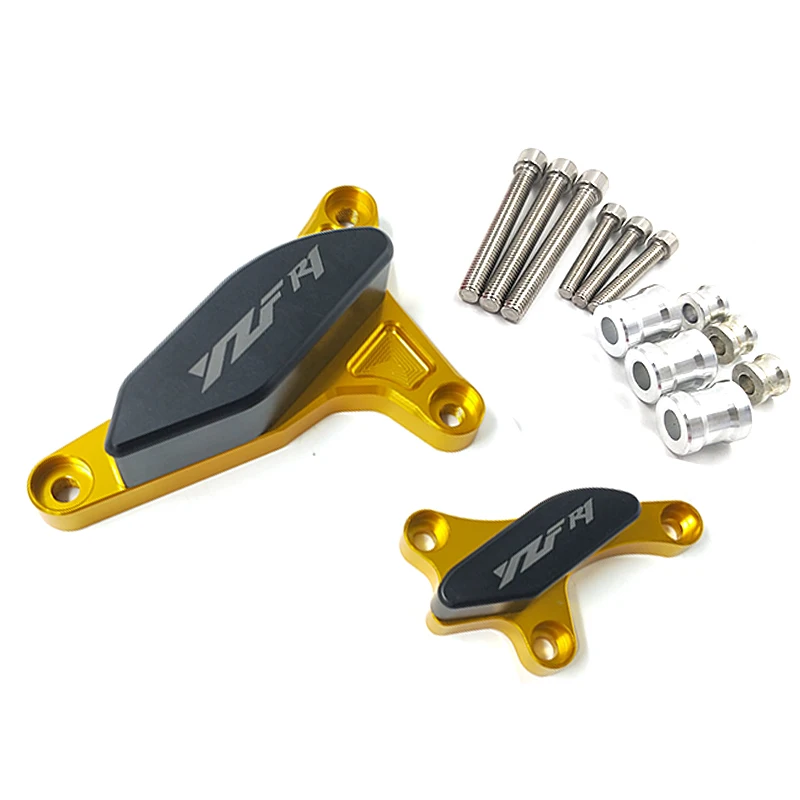 YZF R1 CNC POM рамка слайдера двигателя статора корпуса для защиты от столкновения