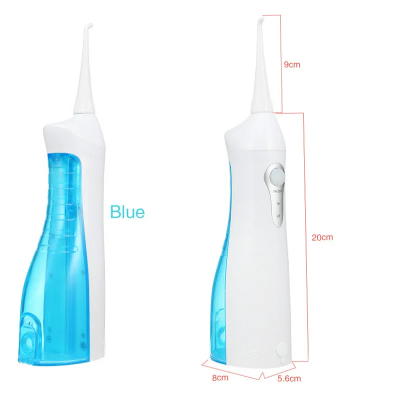 

Oral Irrigator Portable USB Rechargeable Water Flosser Dental Water Jet 300ml Tank Teeth Whiten Cleaner Oral Hygiene Care Gift
