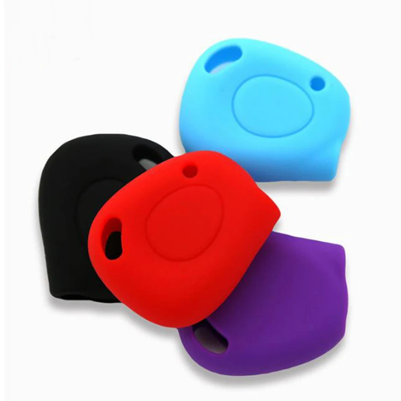 PREISEI 1 кнопочный автомобильный пульт дистанционного управления силиконовый