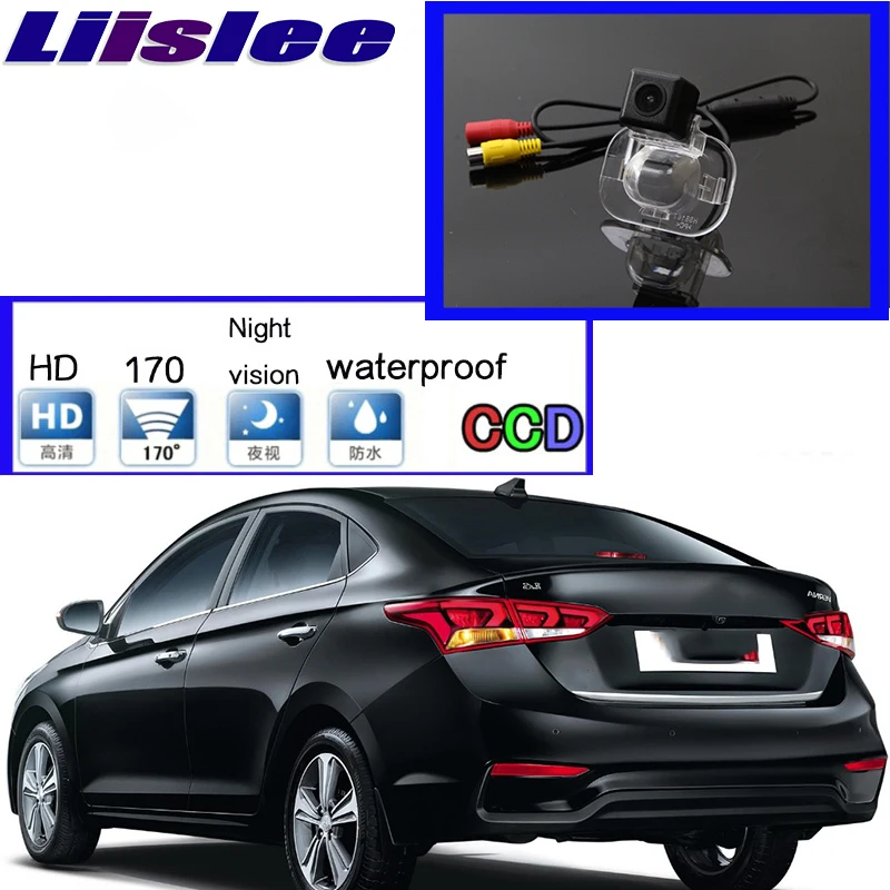 Автомобильная камера для Hyundai i25 / Verna 2012 ~ 2016 заднего вида с высоким задним ходом