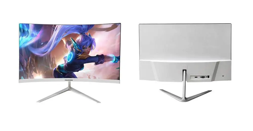 23 8 "24 дюйма соревнований 75 Гц изогнутый Широкоэкранный ЖК-дисплей игровой
