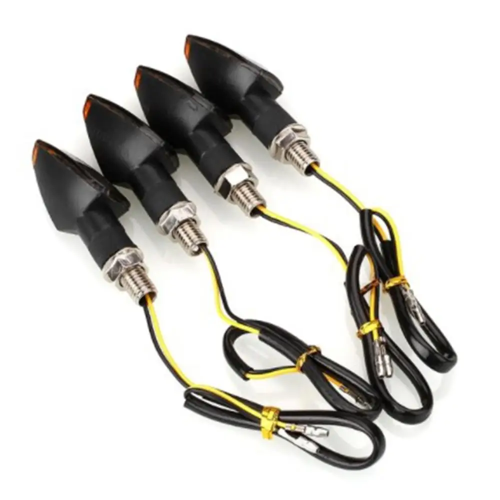 CIBO 2 шт./4 шт. Универсальный мотоцикл поворотники светодиодный светильник мигалка