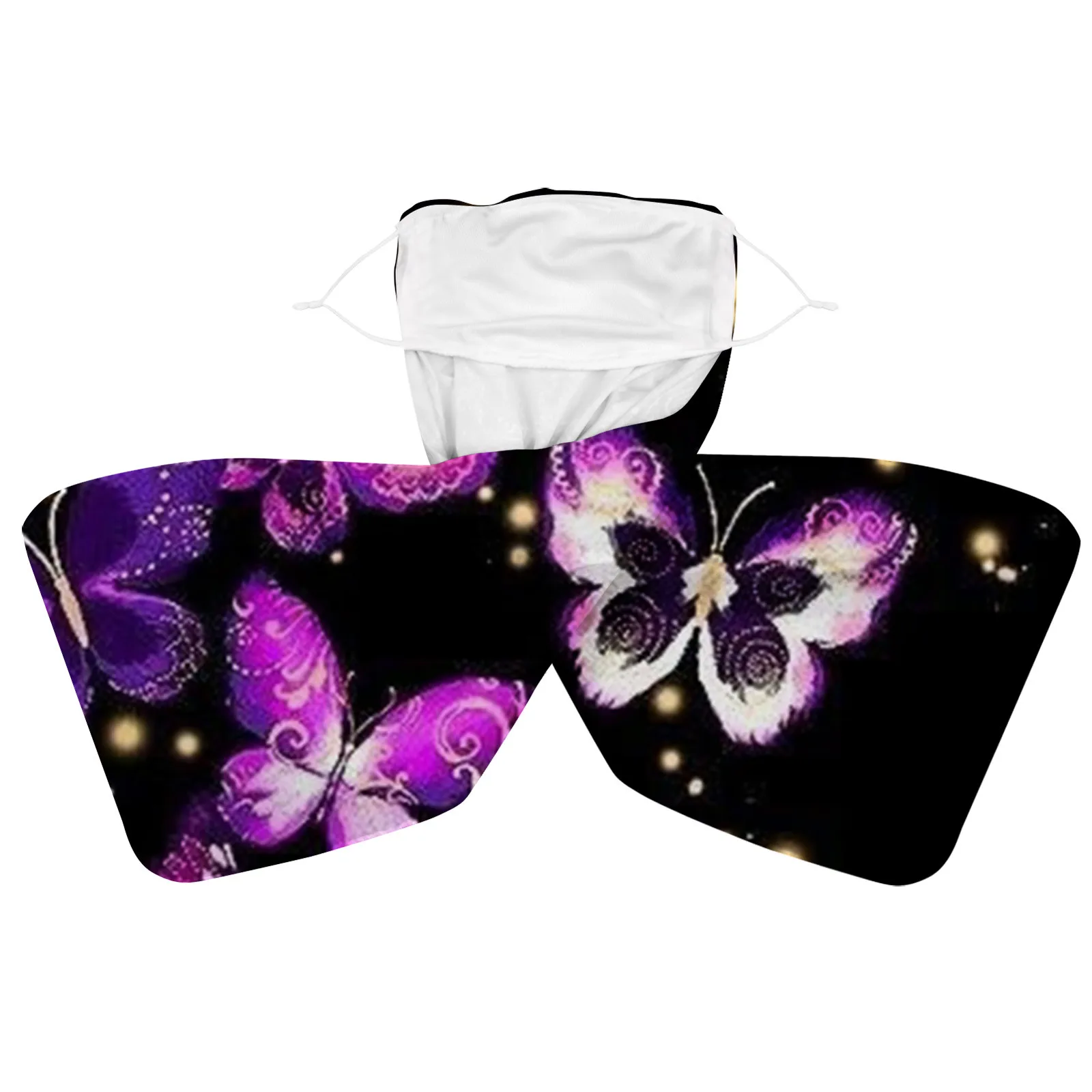 

Women's Scarves Shawls Butterfly Print Mask Scarf Casual Shawls Scarf Neck Wraps Face Cover Winter Warm Scarves