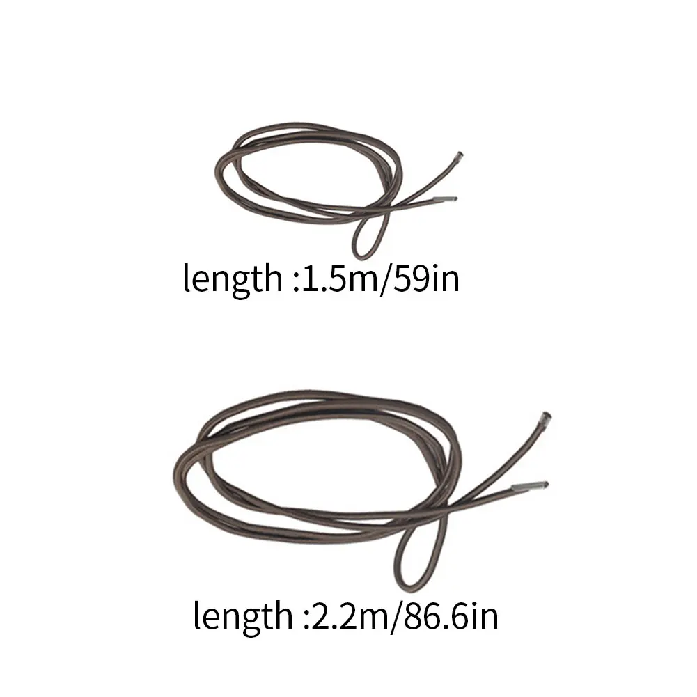 

4PCS Zero Gravity Chair Cords Replacement Universal Elastic Cord Repair Tool Kit For Garden Sun Recliners Lounge Chair Coffee