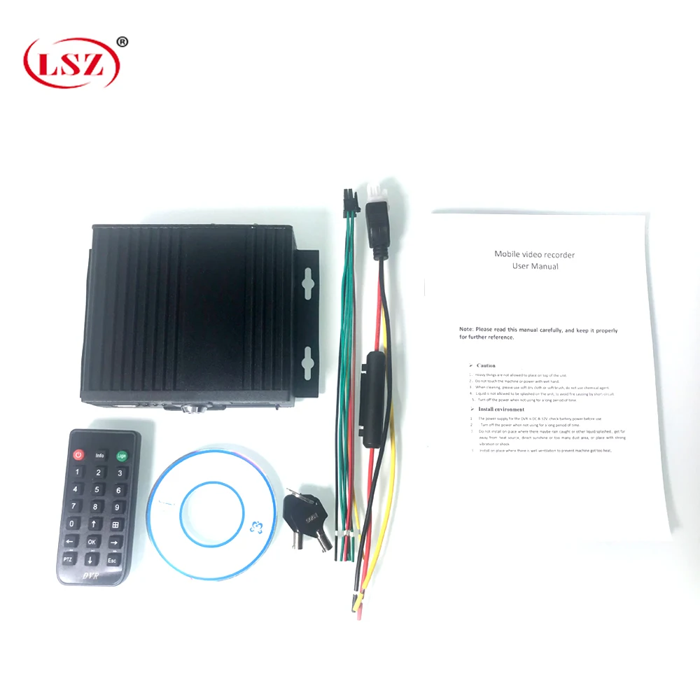 LSZ Mobile Dvr поддержка adh Truck 4ch 960H сигнал программное обеспечение для камеры