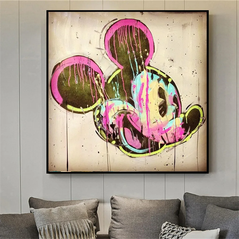 Disney Mickey Mouse Diamond Painting Cross Stitch Embroidery Artist Mosaic Home Decor |