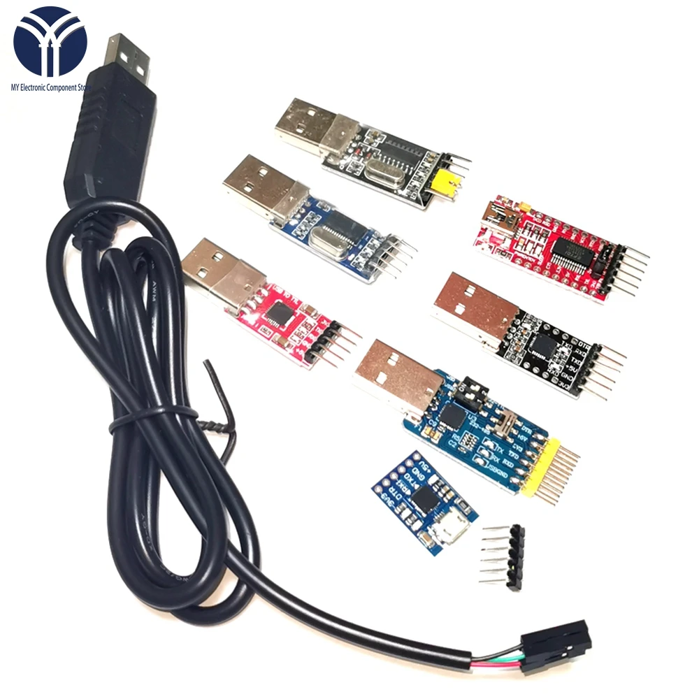 CP2102 USB 2.0 to UART TTL 5PIN Connector Module Serial Converter STC Replace FT232 CH340 PL2303HX MICRO for aduino | Электронные