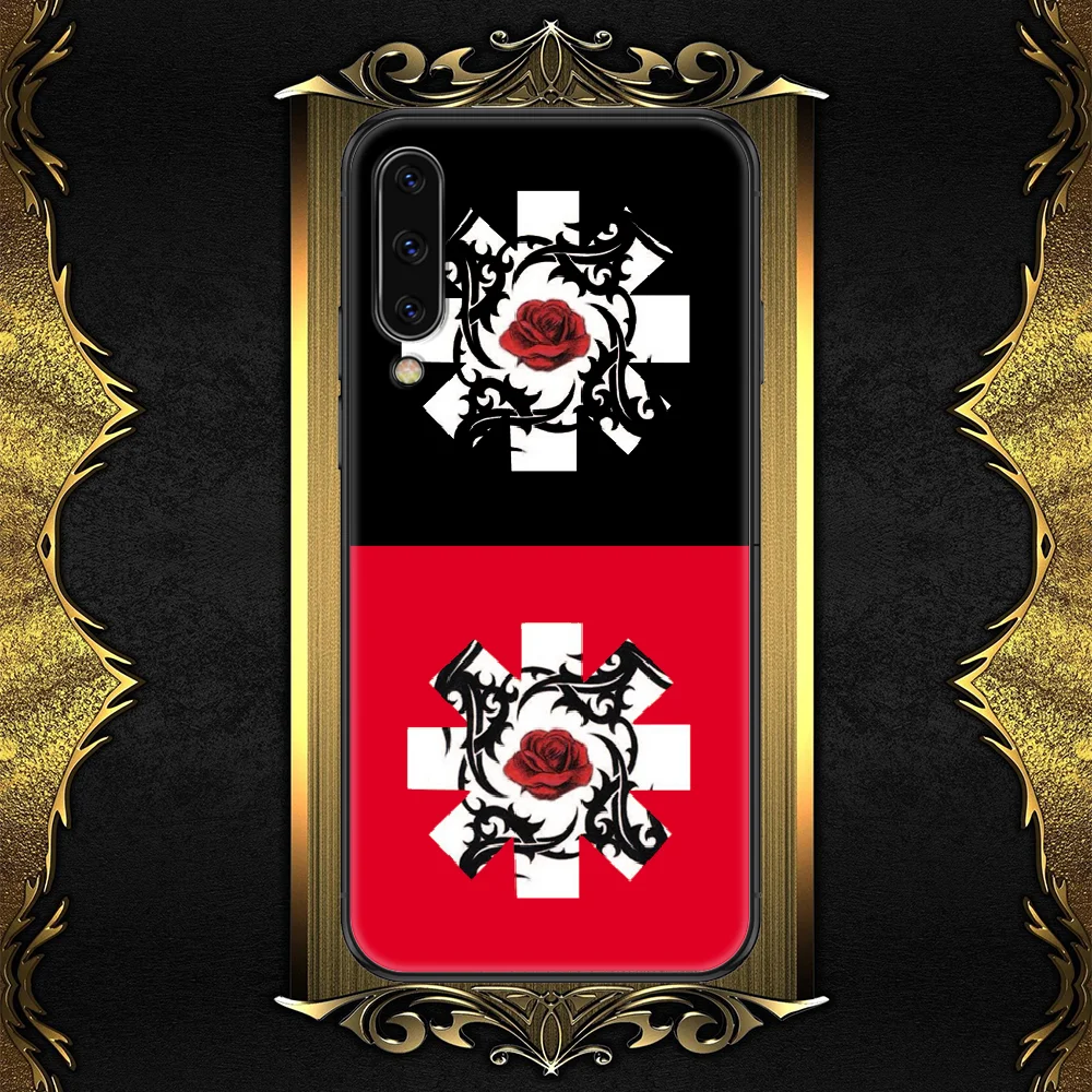 

Red Hot RHCP Chili Band Peppers Phone case For Samsung Galaxy A 3 5 7 8 10 20 21 30 40 50 51 70 71 E S 2016 2018 4G black art