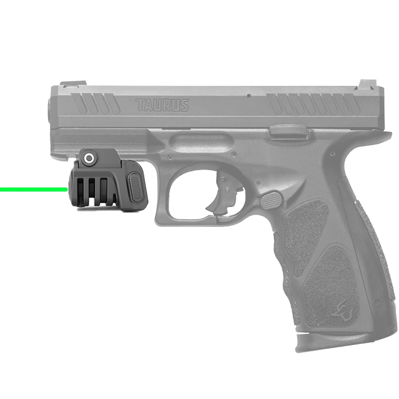 

Ручной пистолет Taurus G2C TS9, зеленый перезаряжаемый пистолет для самообороны, с лазерной стрелкой