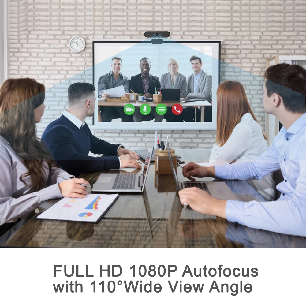 HD 1080P Webcam Mini Computer PC WebCamera With Microphone Rotatable Camera Web Cam |