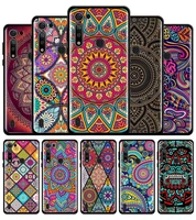 Phone Case for Moto One Fusion Plus Play Power Lite E6s Edge Cover for G10 G20 G30 G40 G50 G60 Coque Mandala Flower Totem