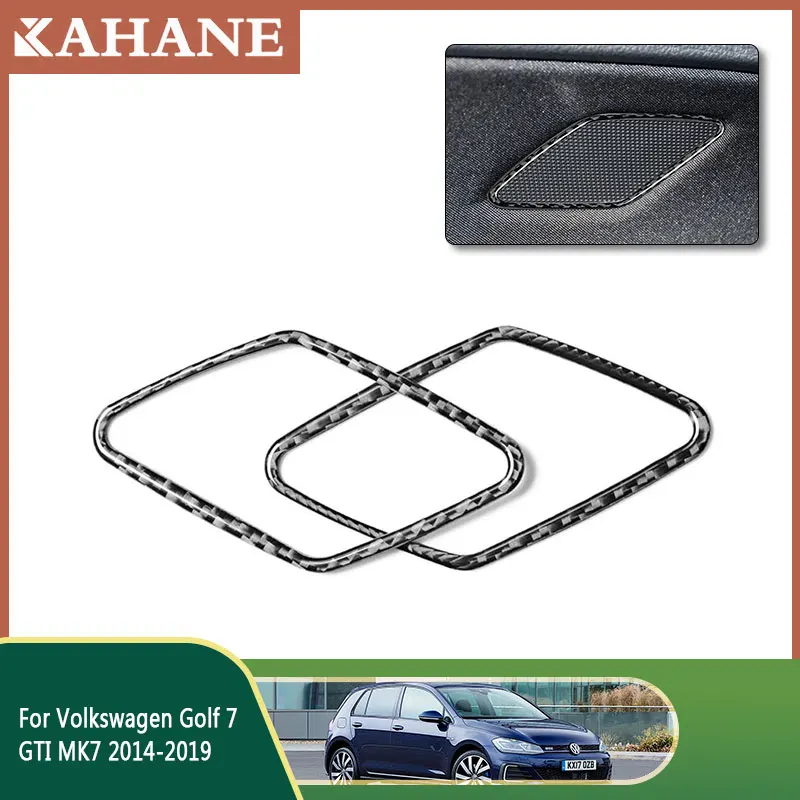 

Автомобильные аксессуары, декоративные круглые наклейки для автомобильных дверей 2014-2019, для Volkswagen Golf 7, 2 шт.