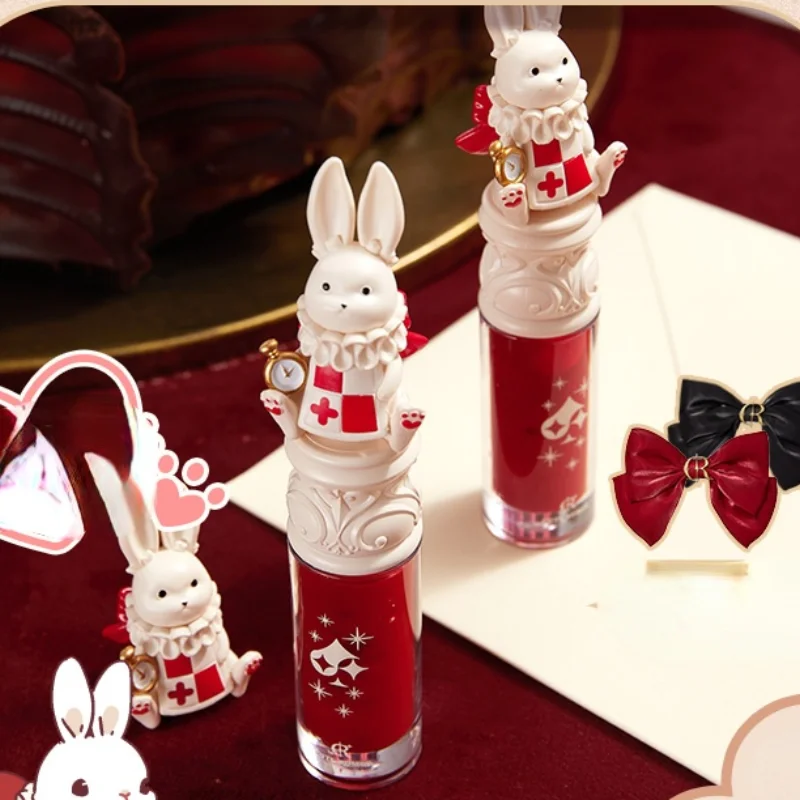 

TT Cute Story Wonderland Tea Party Mirror Lip Lacquer Water Light Lasting Nourishing Moisturizing Lip Gloss