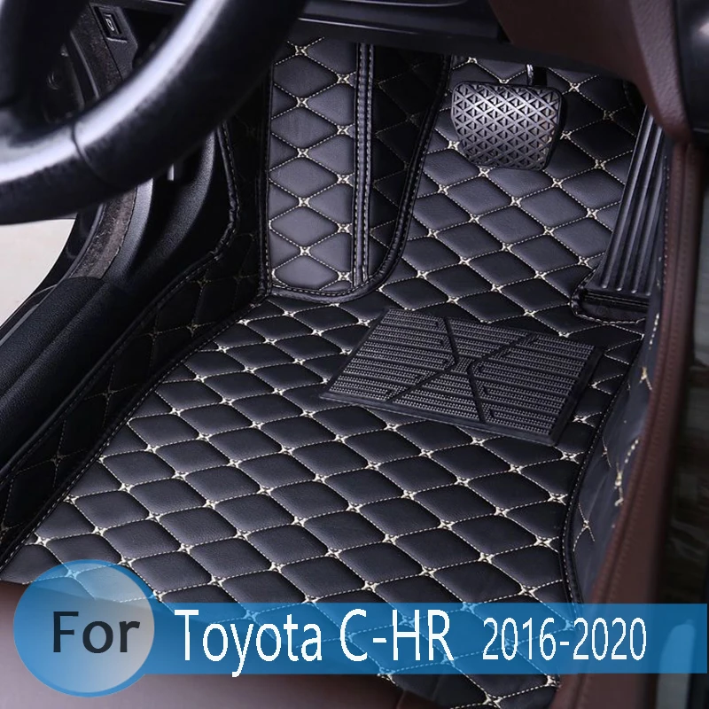 

Car Floor Mats For Toyota CHR C-HR 2020 2019 2018 2017 2016 Car Floor Mats Carpets Interior Auto Decoration Protector Covers