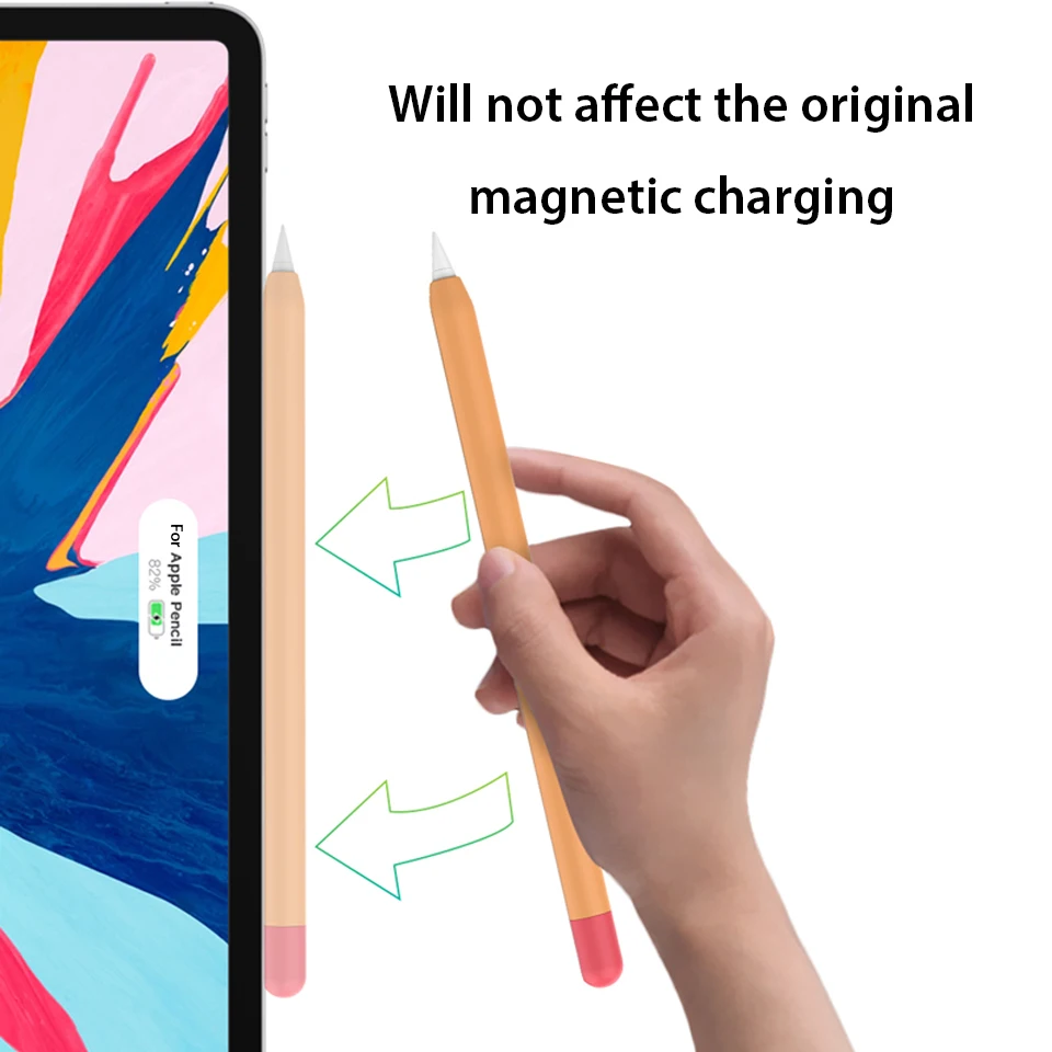 Чехол для Apple Pencil 2 1 й чехол карандашей сенсорный Стилус планшета защитный мягкий
