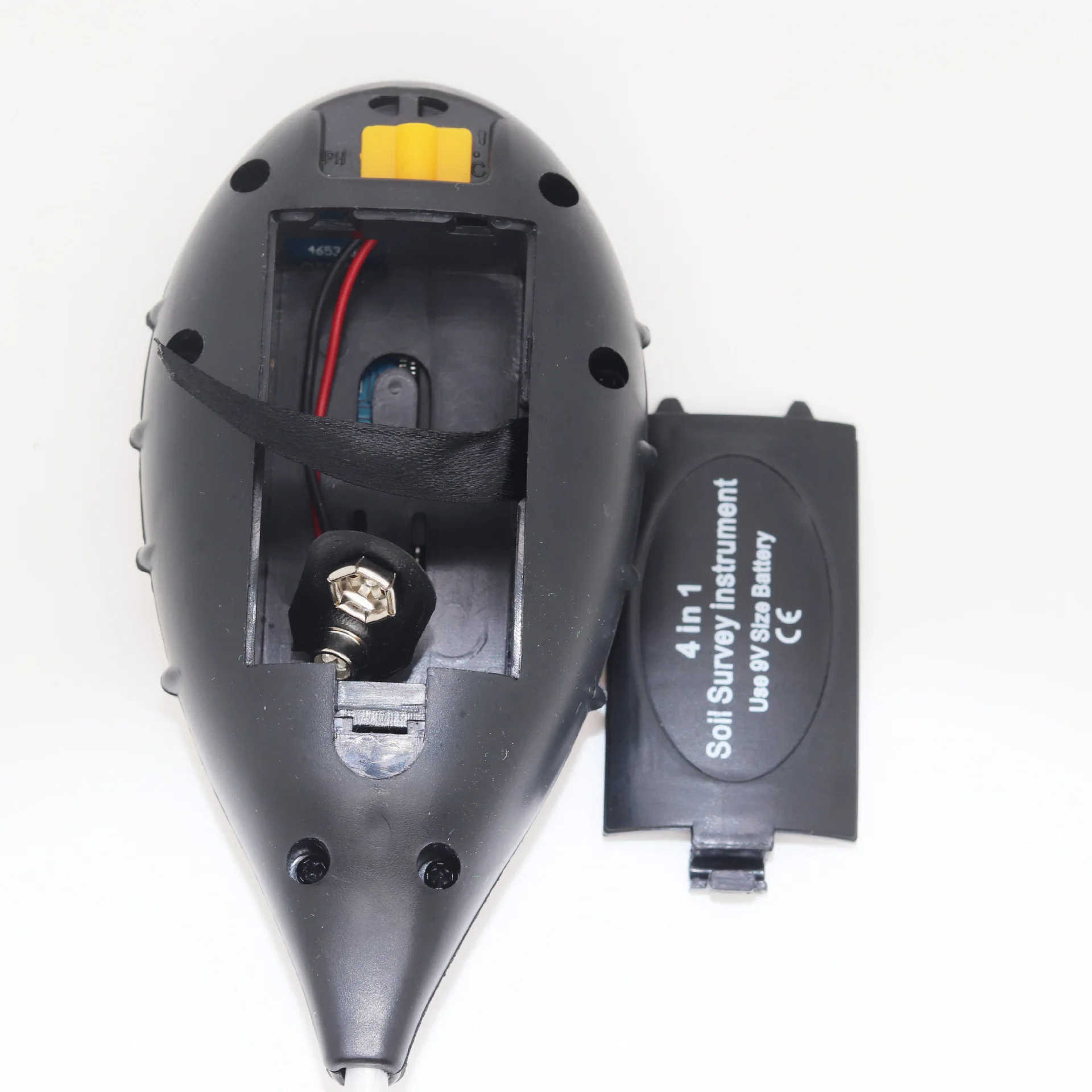 Тестер почвы для сада 4 в 1 измеритель температуры влажности солнечного света с ЖК