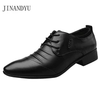 oxford men office leather shoes formal italian party shoes for men business plus size wedding dress hand made men shoes leather
