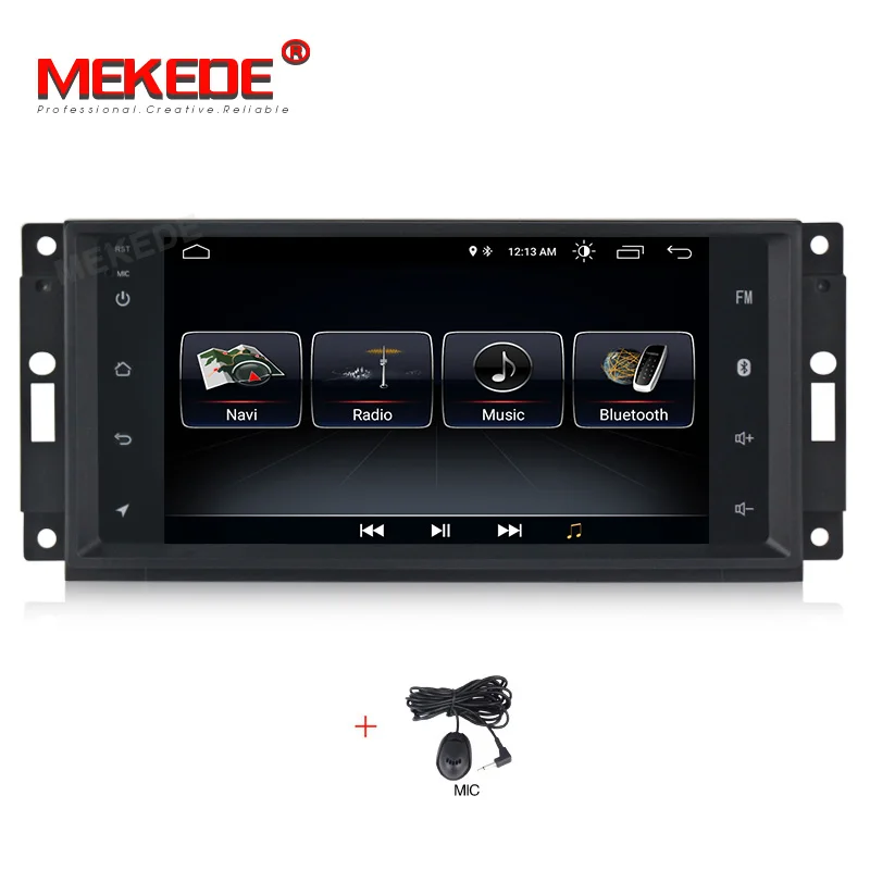 MEKEDE Android8.1 Автомобильный мультимедийный dvd-плеер для Jeep Cherokee 2009 2008 2010 Wrangler стерео для Dodge радио для Chrysler - Цвет: model