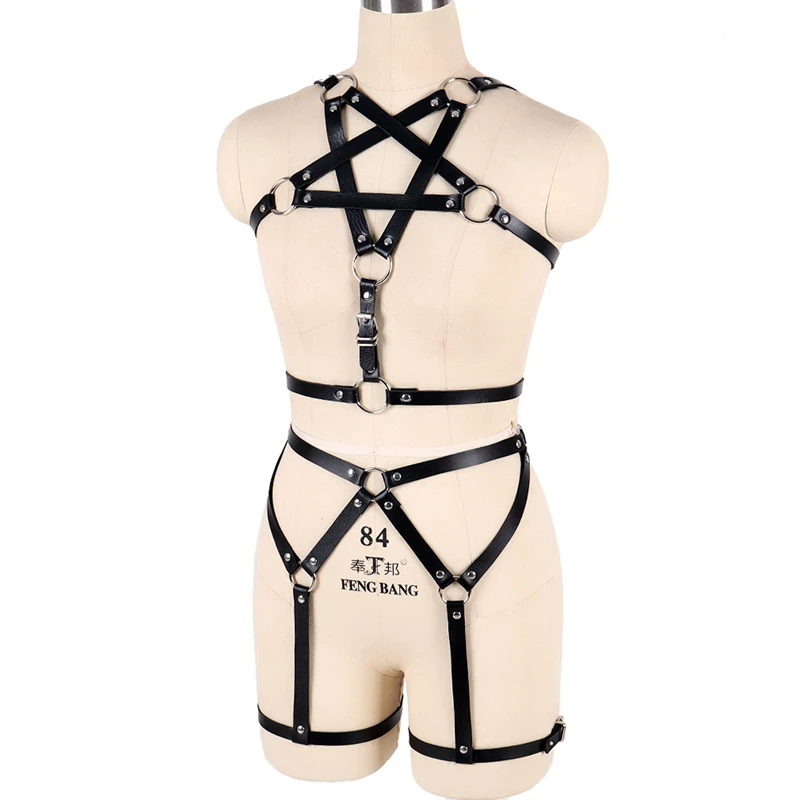 Сексуальный женский бюстгальтер-топ с пентаграммой | Женская одежда