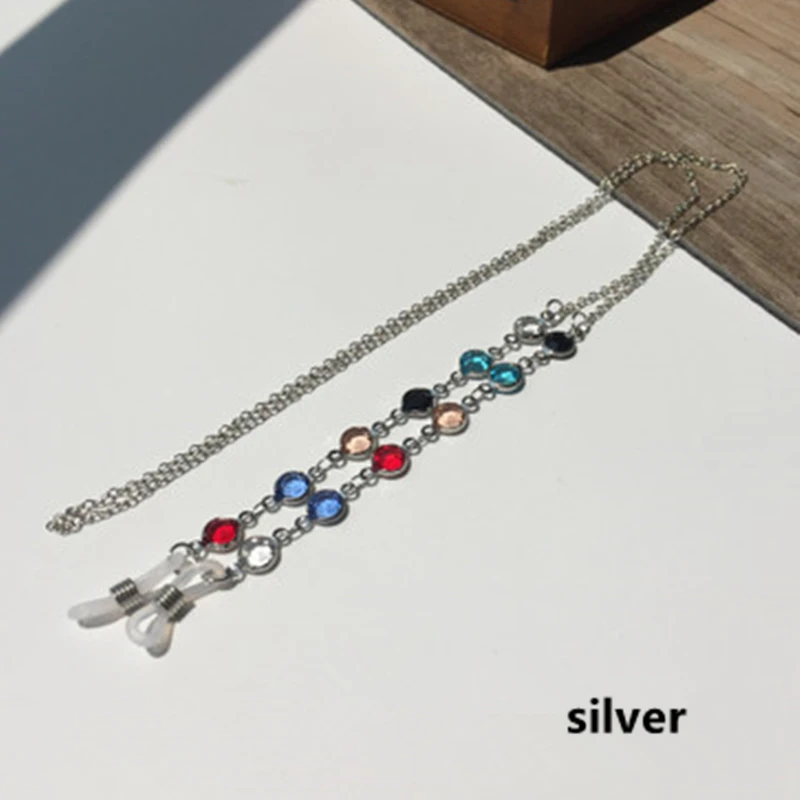 Women Men Eyewear Accessories Stainless Steel Sunglasses Necklace Eyeglass Lanyard Strap Long Keeper Reading Sun Glasses Chain