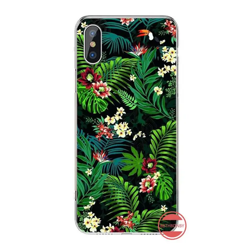 

Vintage banana leaf art Phone Case For iphone 12 5 5s 5c se 6 6s 7 8 plus x xs xr 11 pro max