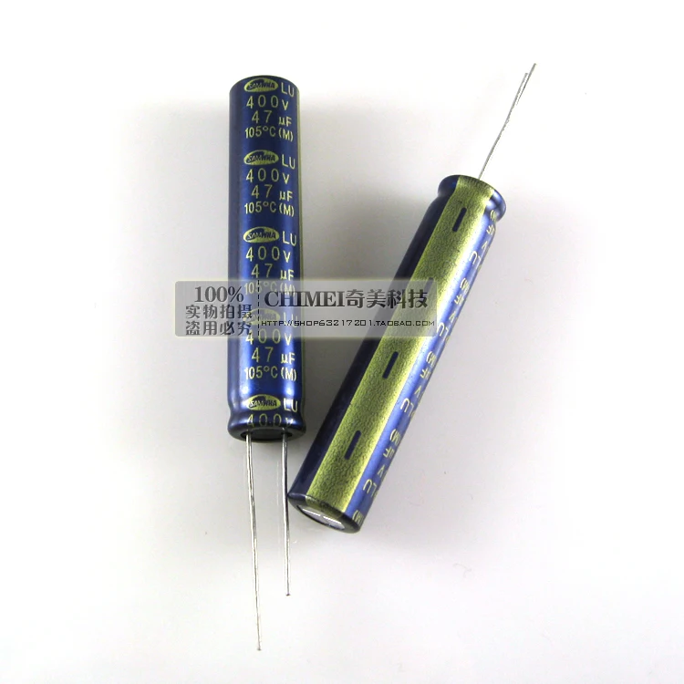 Бесплатная доставка. 47 мкФ электролитический конденсатор 400 в светодиодный