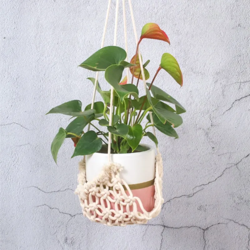 

19 Colors Plant Hangers Hanging Baskets For Succulent Flower Pots Stand Boho Plant Holder Indoor Outdoor Home Decor