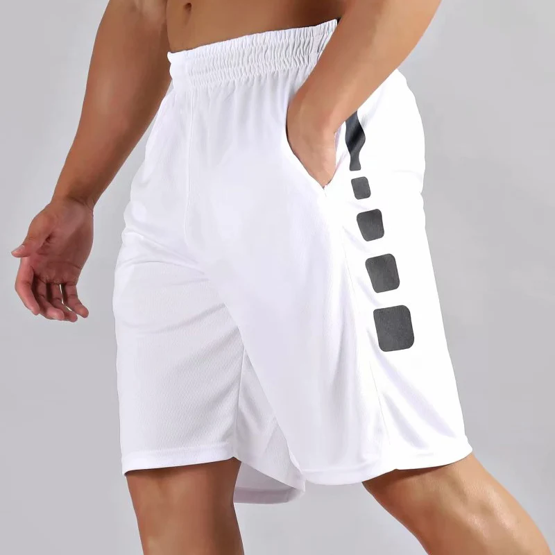 

Profession Basketball Training Shorts Men Street Sports Casual Breathable Outdoor Gym Fitness Running Short Pants