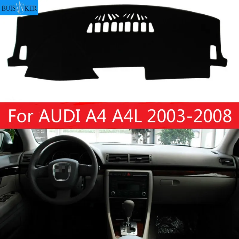 

For AUDI A4 A4L 2003 2004 - 2008 Interior Accessories Auto Car Dashboard Cover Dash Mat Board Pad Carpet Dashmat Anti-UV Mats