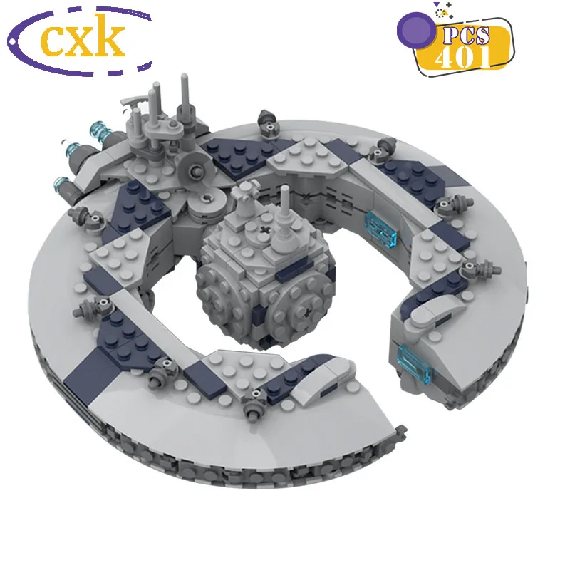 

Новая "Звездные войны", Серия Блоков MOC-42518 миниатюрный Lucrehulk класса броненосец MOC-15626 Snowspeeder Кирпичи игрушки для детей, подарки