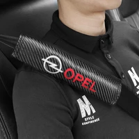 car seat belt pads shoulder protector covers auto accessories for opel afira h g j k corsa d insignia mokka vectra c zafira b