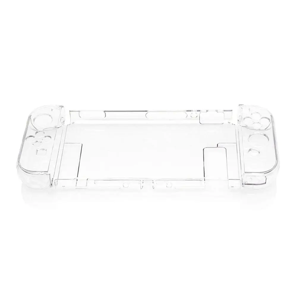transparent Прозрачный защитный чехол для nintendo Switch, чехол, чехол для nyd Switch, Ультратонкий Прозрачный чехол для ПК, сумка - Цвет: transparent