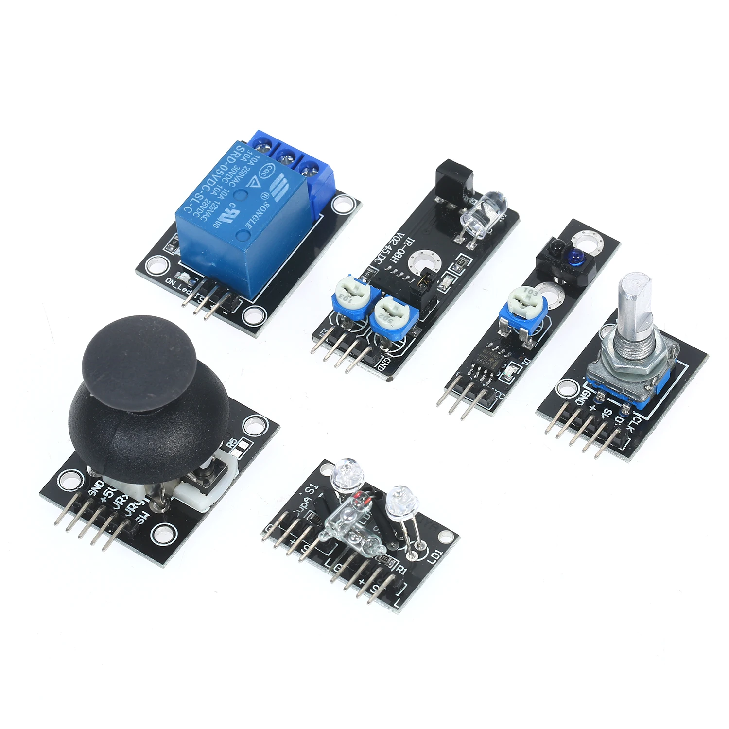 40 шт. комплект сенсорных датчиков совместимый с Arduino Starter в 1 модулей|Детали и