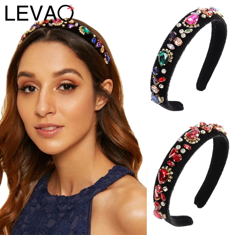 Повязка для волос LEVAO в богемном стиле женская повязка на голову с ободком