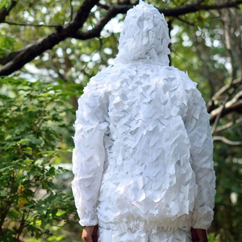 Камуфляжная куртка и брюки для охоты занятий спортом на открытом воздухе|snow ghillie