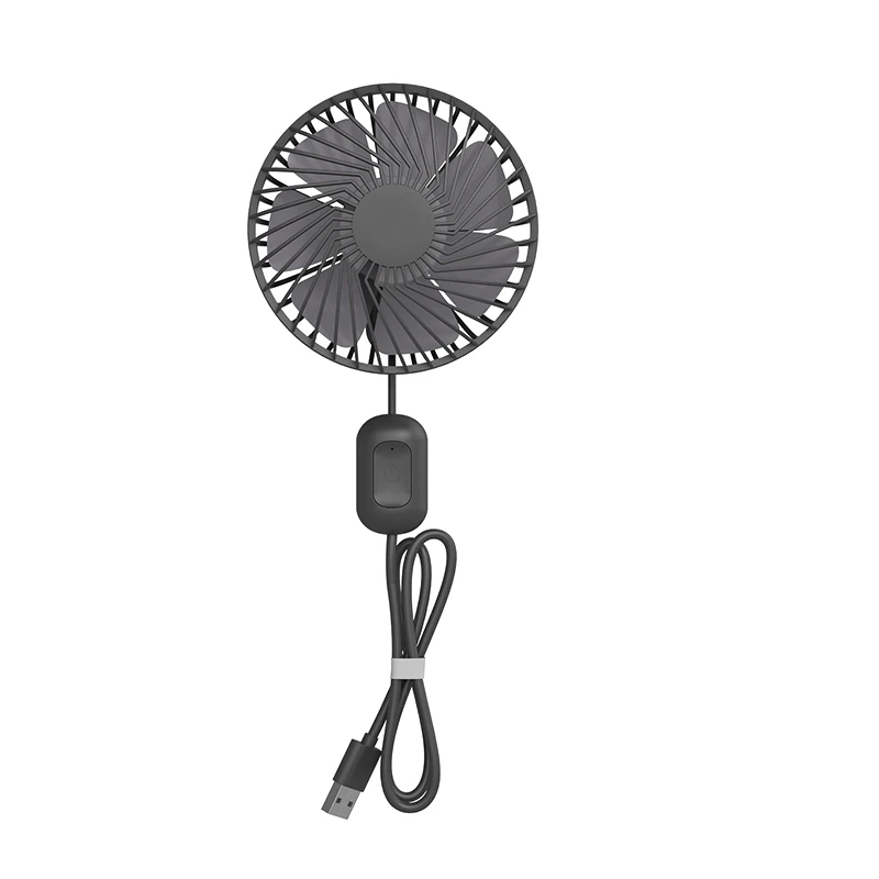 

Universal 5V 360 Degree Rotation Adjustable Angle Car Air Vent USB Fan 3 Speed Electric Air Blower Cooling Fan