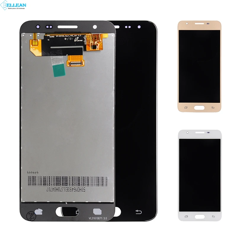 Catteny для Samsung Galaxy J5 Prime дисплей с кодирующий преобразователь сенсорного экрана в