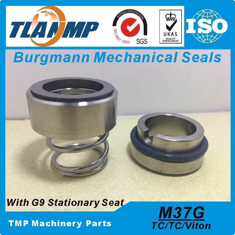 Механические уплотнения M37G/28 G9 TLANMP Burgmann M37G 28 (материал: TC/Vit) для туфель размером мм