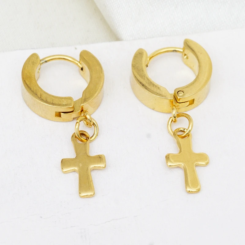 2020 новые серьги кольца из нержавеющей стали для женщин женские Стразы Золото