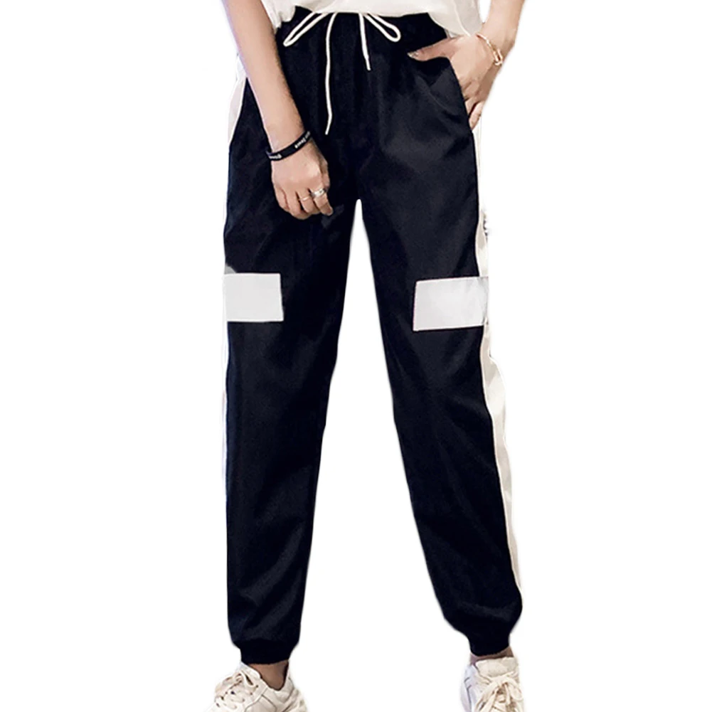 Женские спортивные брюки вечерние уличные для бега в стиле хип хоп танцевального