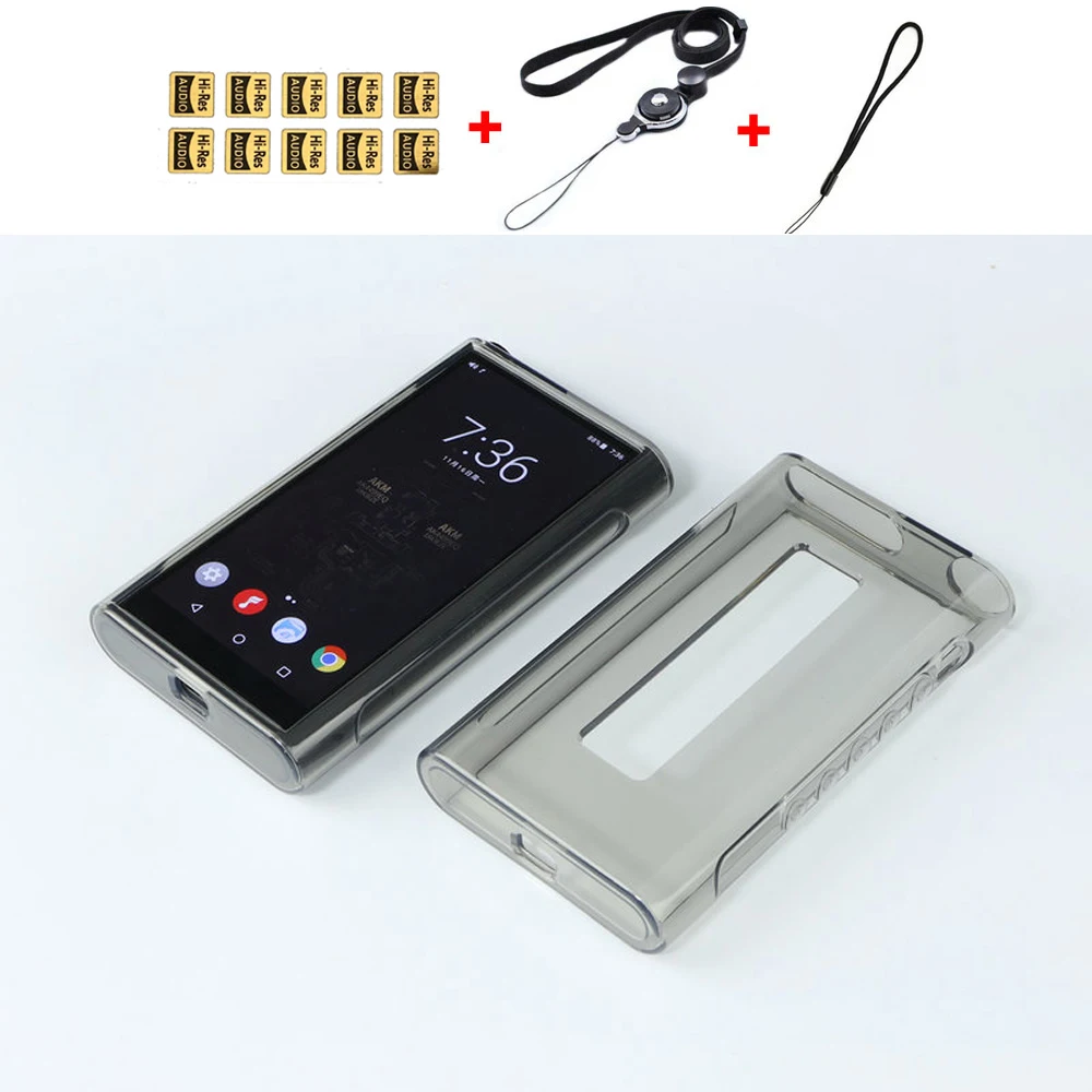 Soft TPU Clear Protective Skin Case Cover for FiiO M15 Music Player