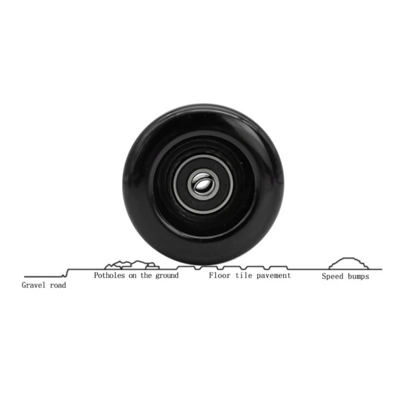 

4PCS Skateboard Soft Wheels High Speed 82A 58mm*32mm Durable Double Rocker Roller Skating Parts + 608 Bearings Accessories