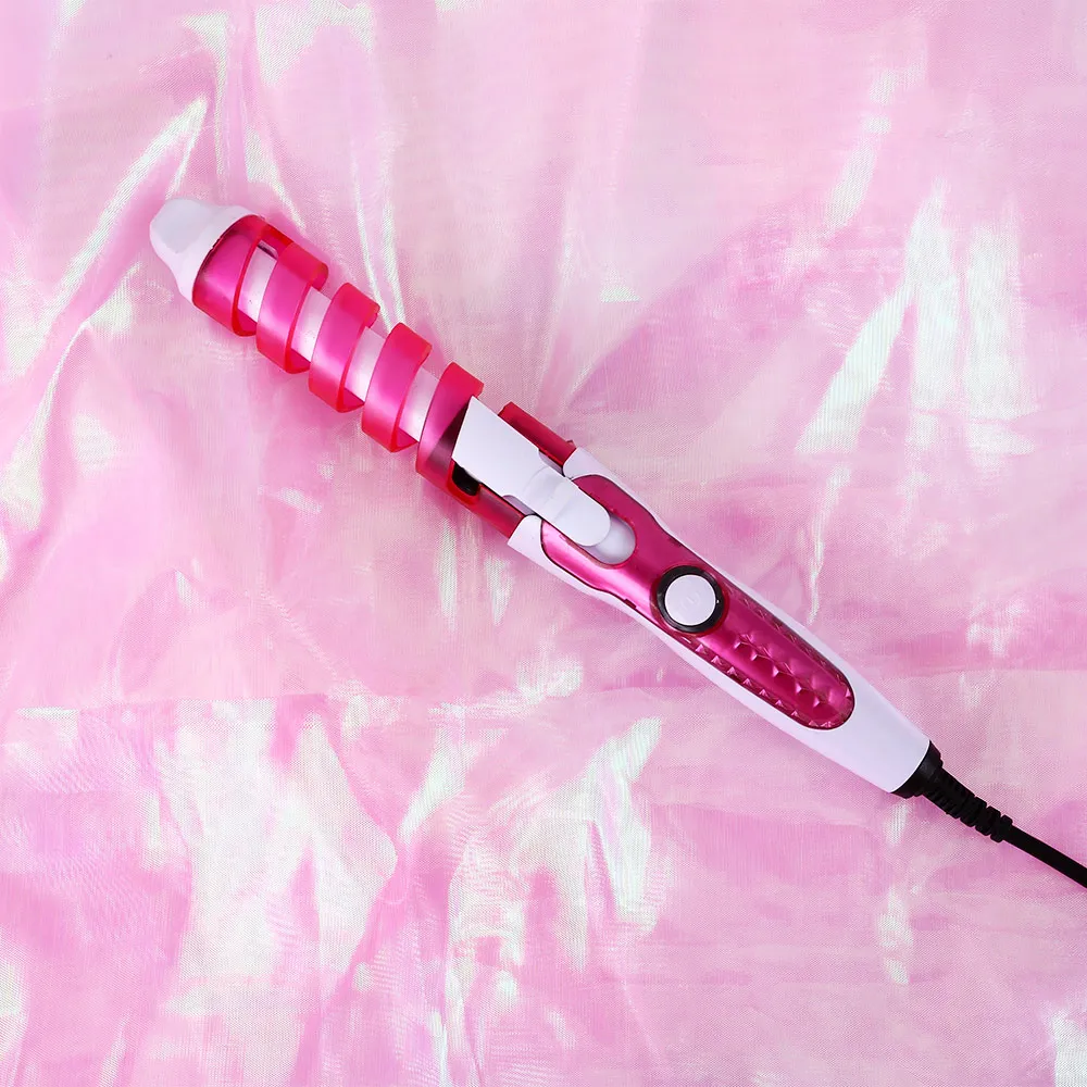 Portable Hair Curler Roller Spiral Curling Iron Salon Electric Hair Curler Beauty Curling Wand Professional Hair Styler Beauty S