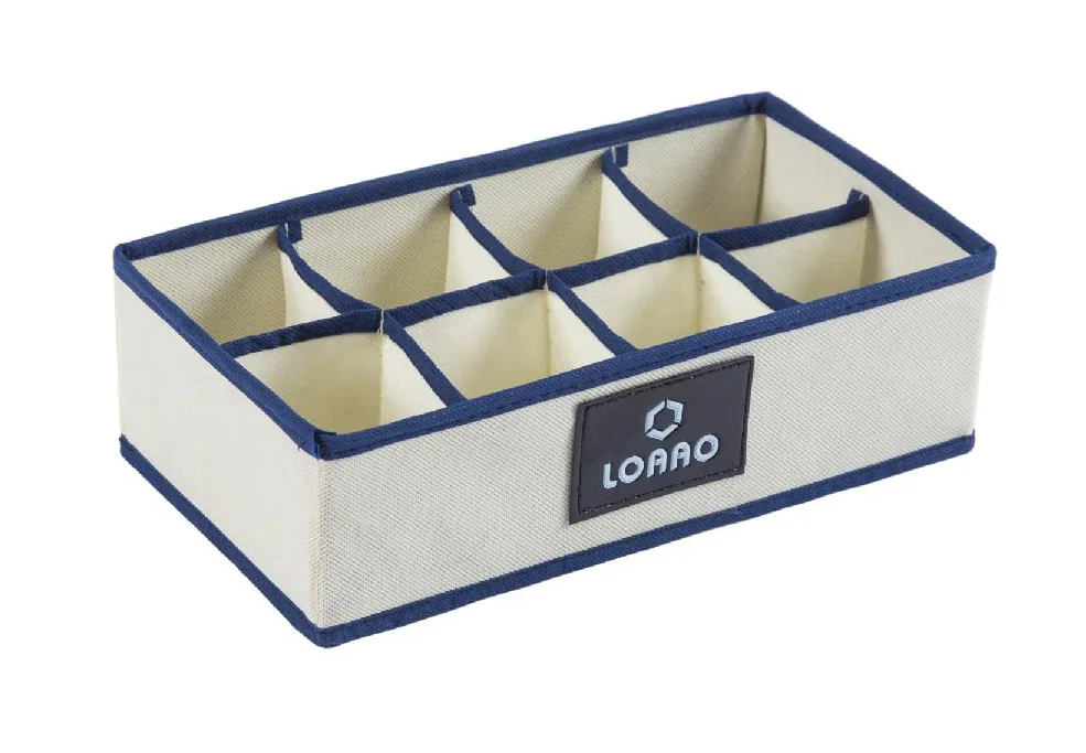 socks box 02 LOAAO домашняя коробка для хранения носков ящики для нижнего белья Органайзер коробка для бюстгальтера Органайзер хранения носков пылезащитный чехол сумка для хранения вешалка сумка - Цвет: socks box 02